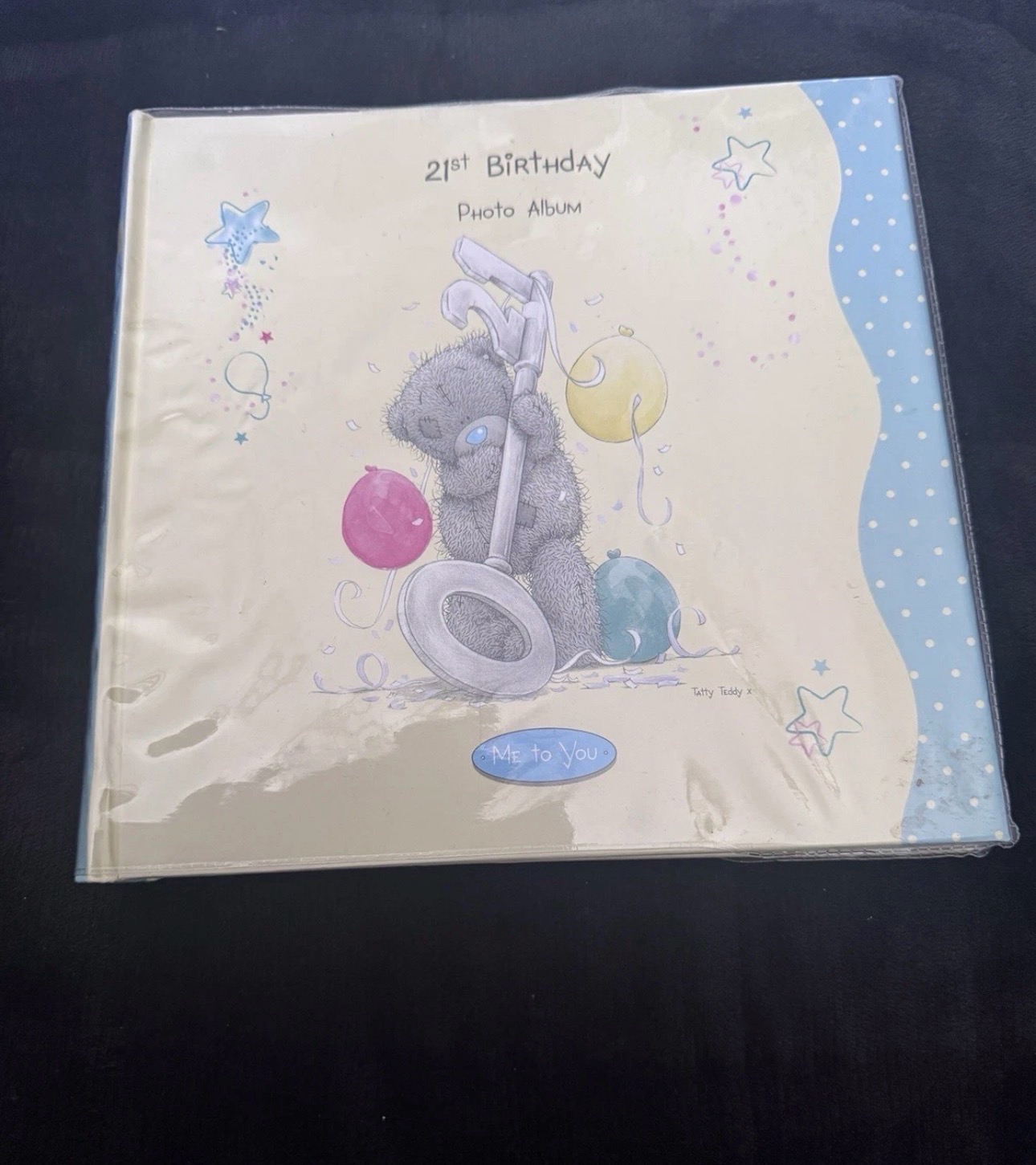 Me To You Tatty Teddy 21st Birthday Photo Album Blue 152 Photos Gift