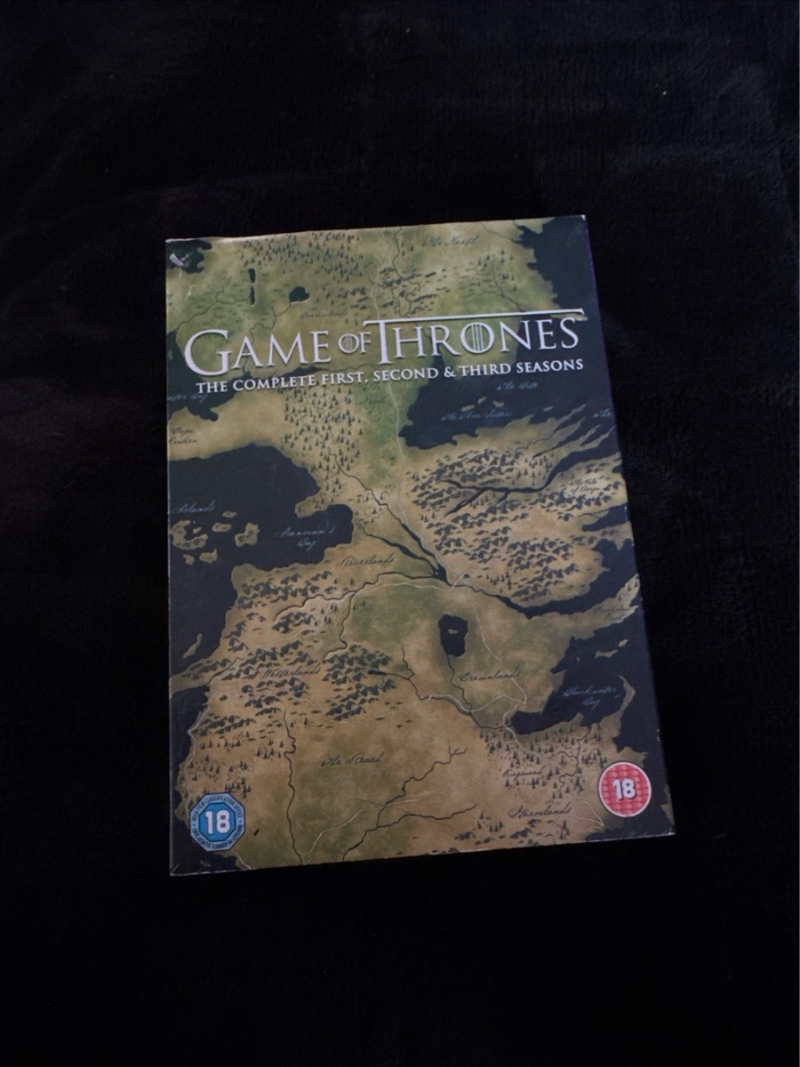 Game Of Thrones DVD Box Set Complete First Second Third Seasons 1 2 3 Boxed