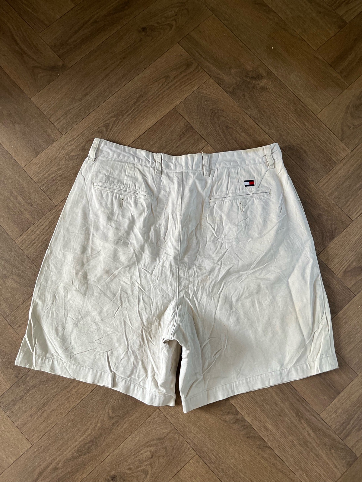 Tommy Hilfiger Chino Shorts Cream Mens W36