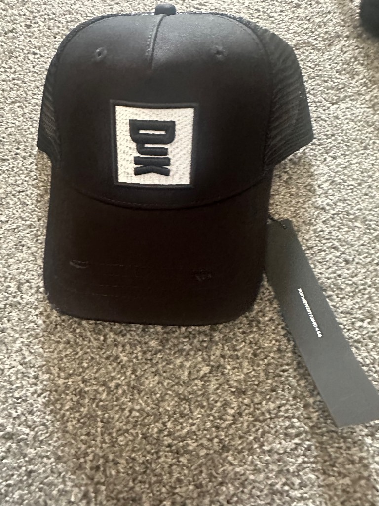 DJK Hat with White writing