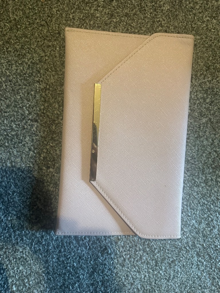Boohoo clutch bag