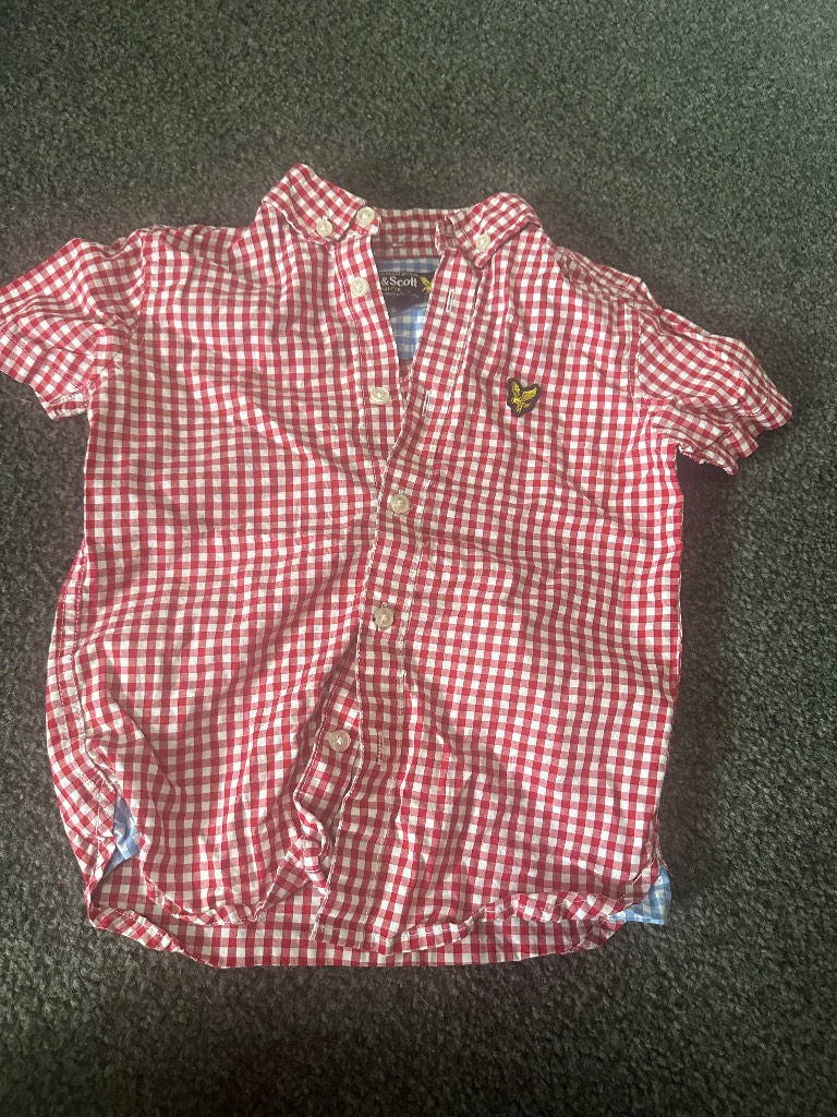 Lyle and Scott short sleeved shirt