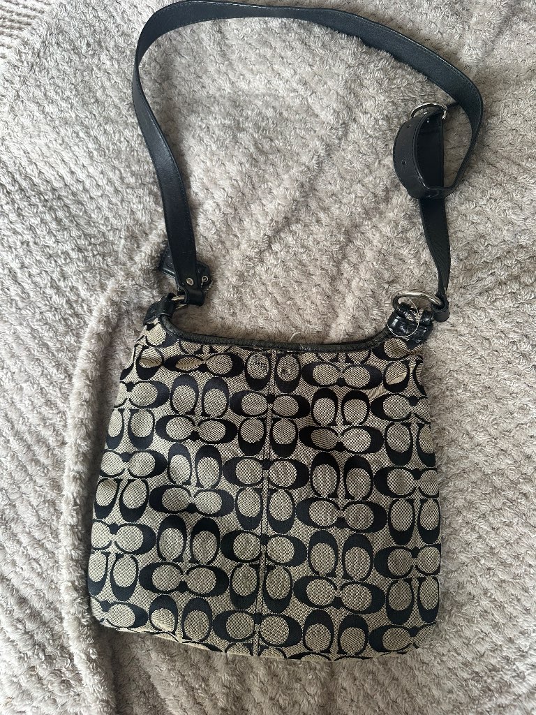 Vintage coach classic monogram print