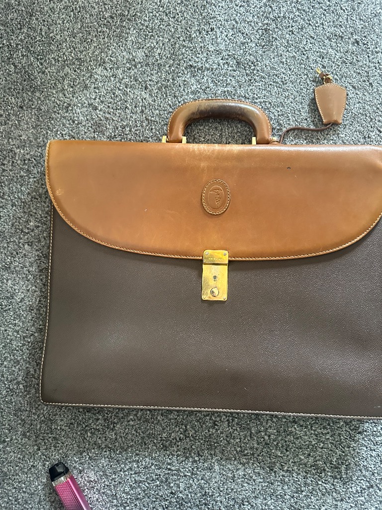 Trussardi brief case / laptop bag