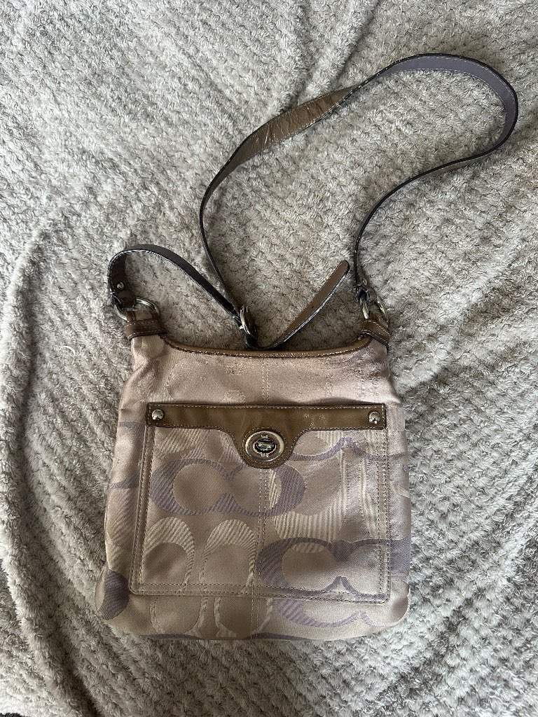 Vintage coach shoulder bag