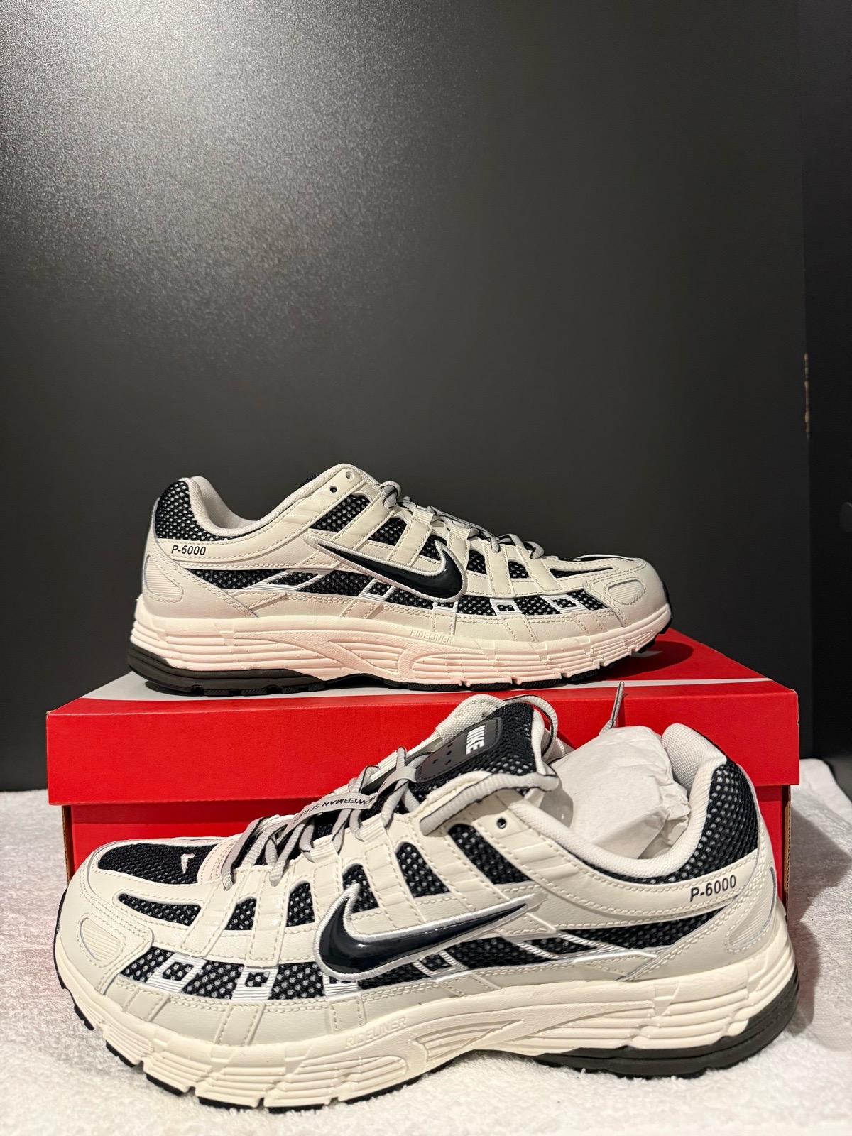 Nike P-6000 "Sail / Black" - UK 8.5 / US 9.5 Mens (Brand New Boxed)