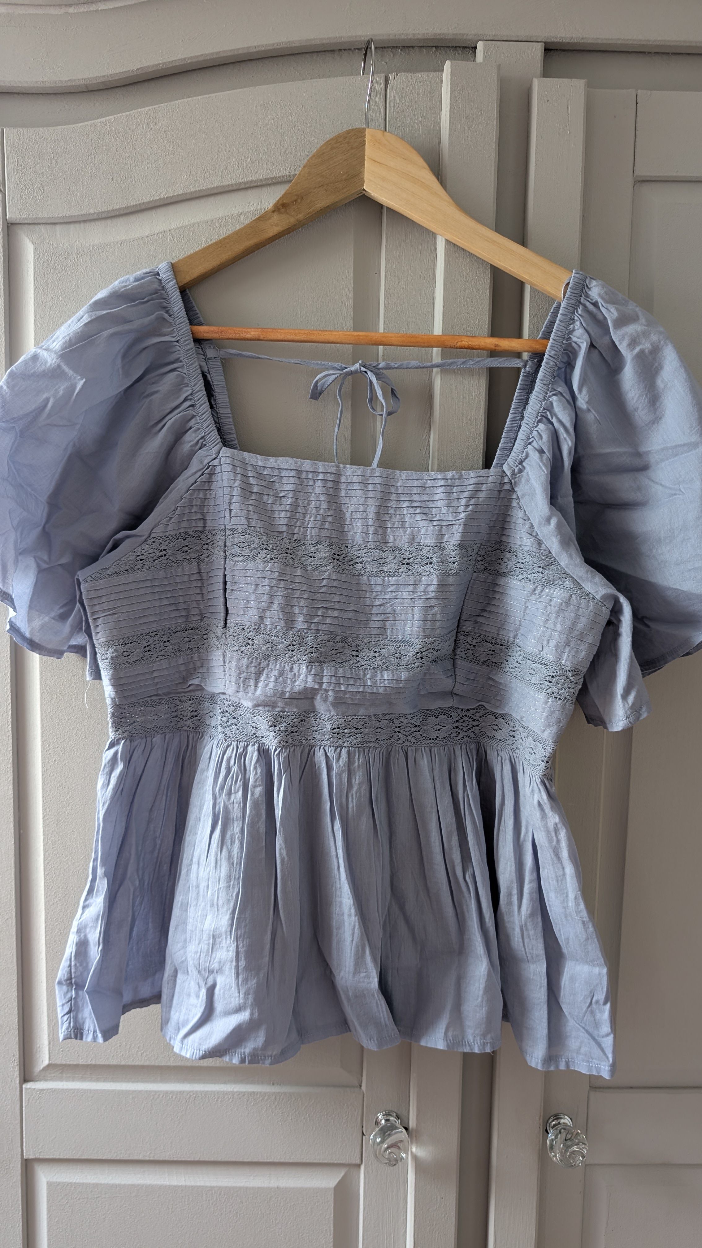 New Look size 12 blue summer top brand new