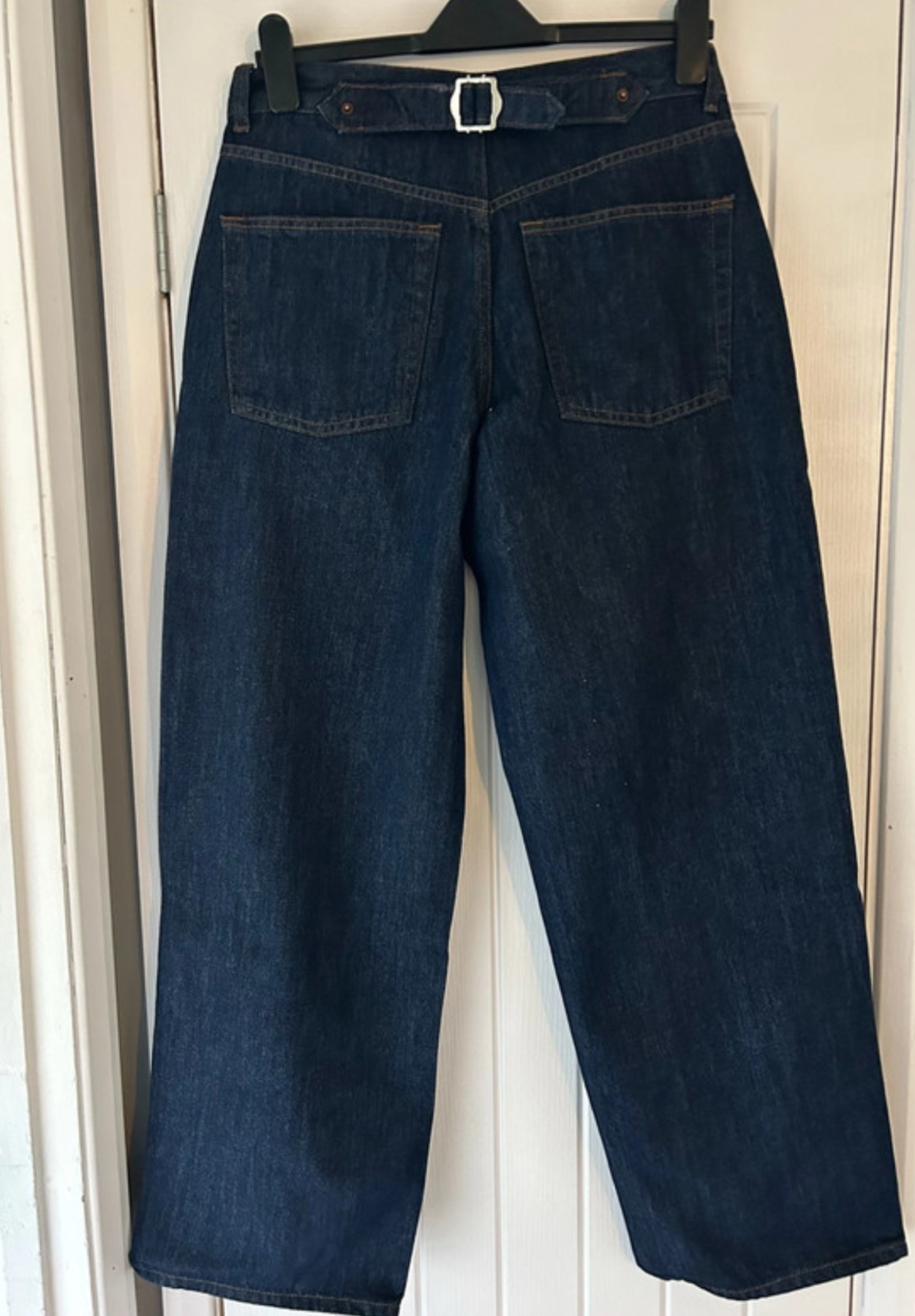 NWT Topshop indigo denim baggy fit jeans 10 L32” £49