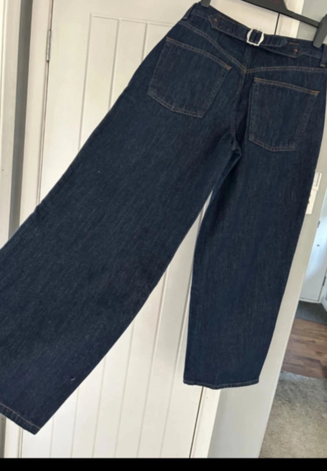 NWT Topshop dark denim slouch fit jeans 16 L30” £49