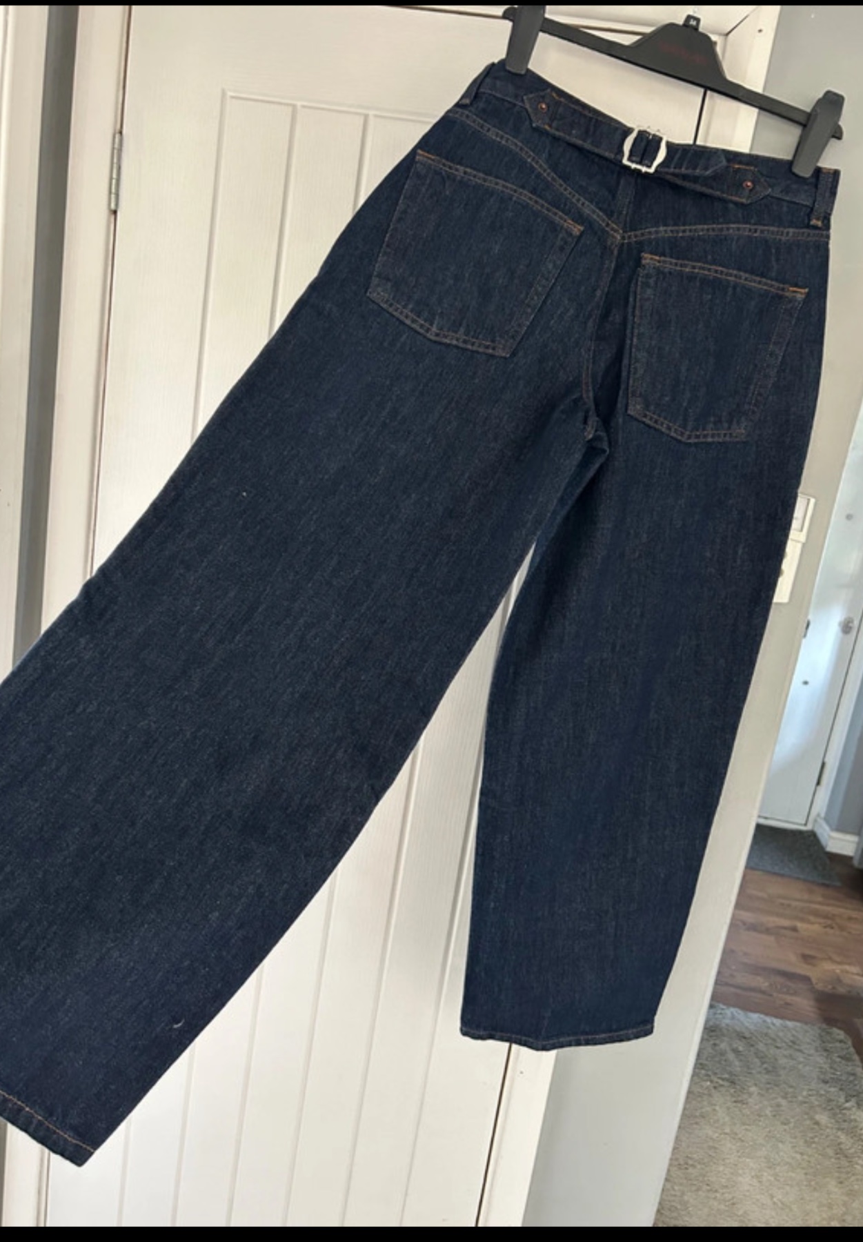 NWT Topshop Indigo denim baggy fit Jeans UK 10 L32” £49