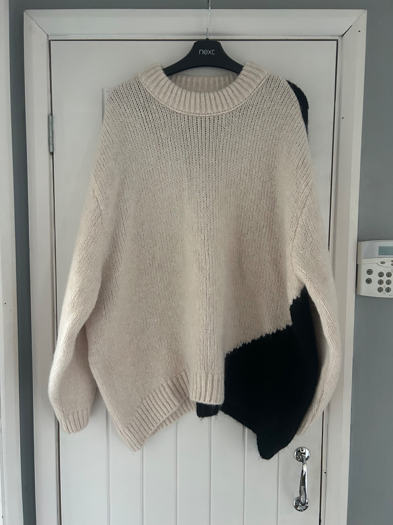 New ASOS Design soft fluffy oversized slouch jumper medium