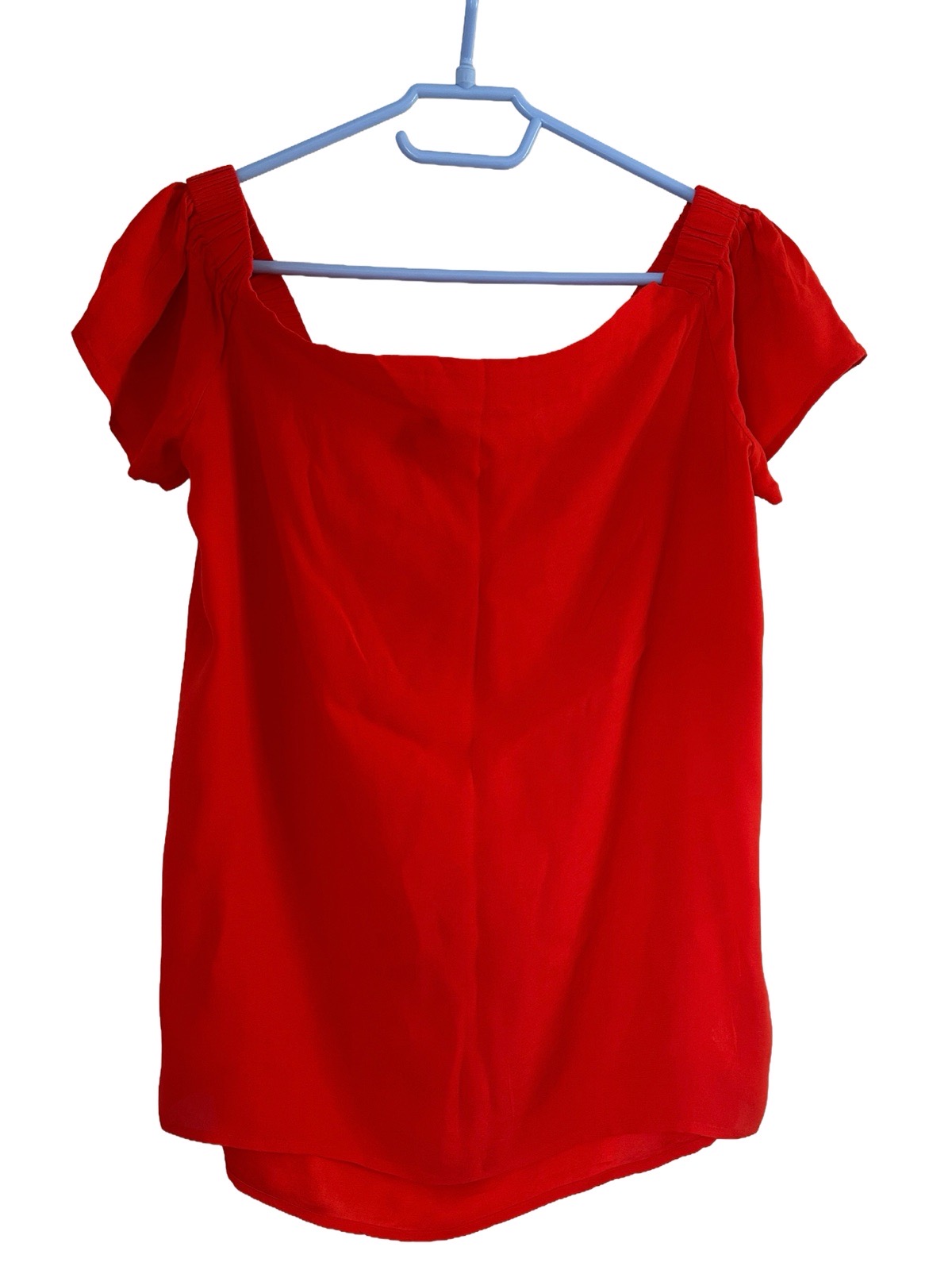 Sosander Red Off-the-Shoulder Top Size 14