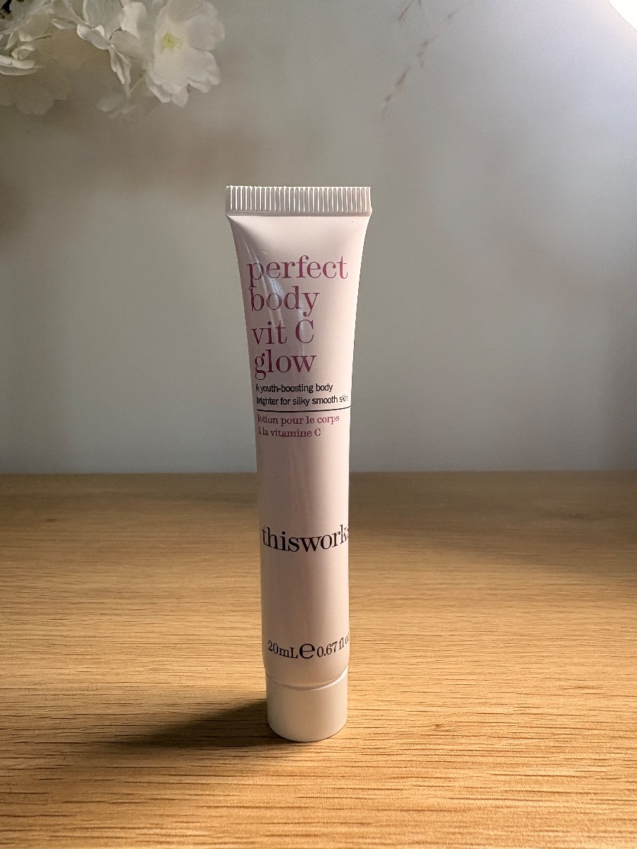 This Works Perfect Body Vit C Glow lotion.