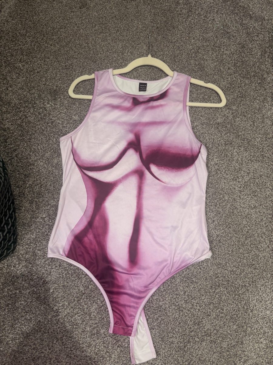 3D Heat Map Print Bodysuit