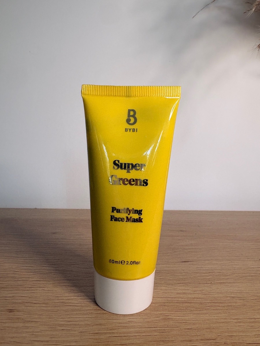 60ml tube of BYBI Beauty Super Greens Purifying Face Mask