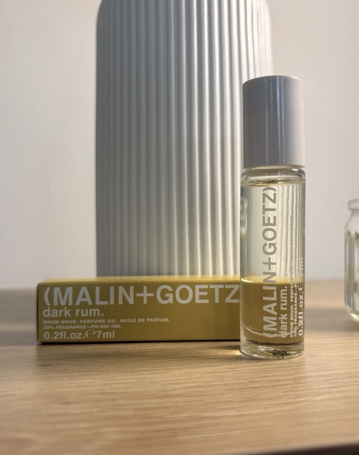 7ml MALIN+GOETZ Dark Rum Perfume Oil rollerball