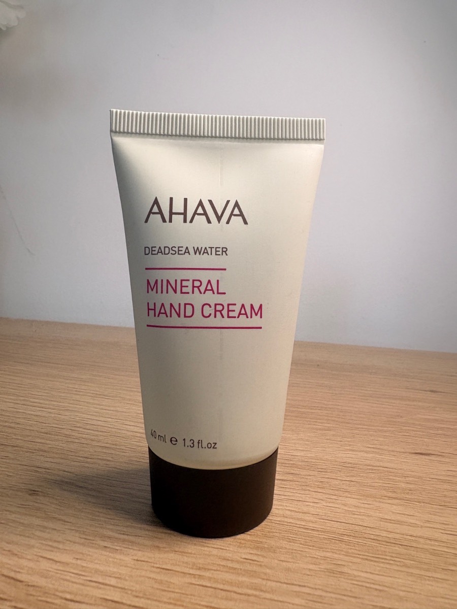 40ml tube of AHAVA Deadsea Water Mineral Hand Cream
