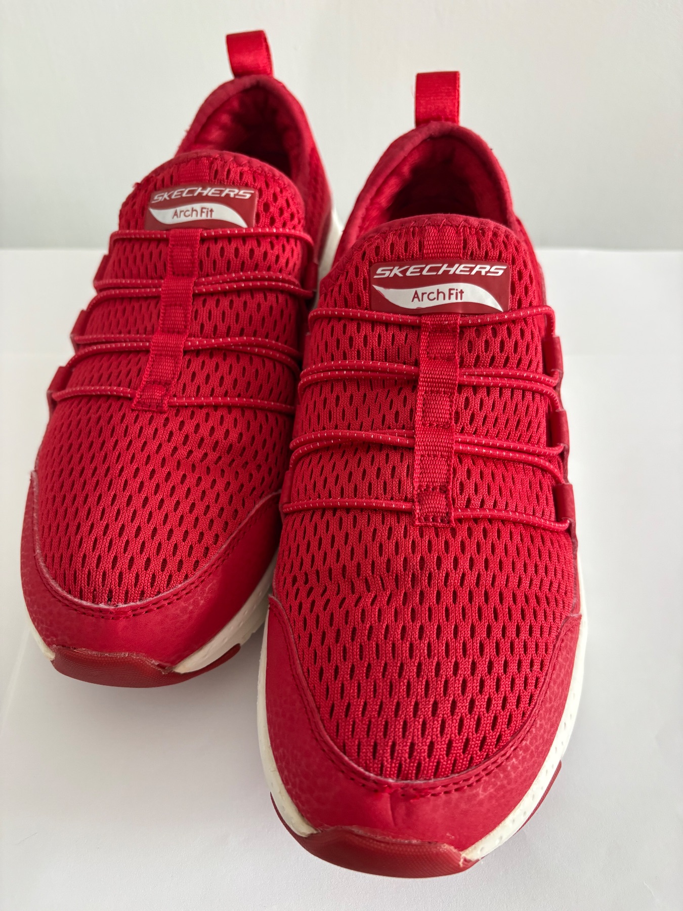 Skechers Lucky Thoughts Red trainers size 3