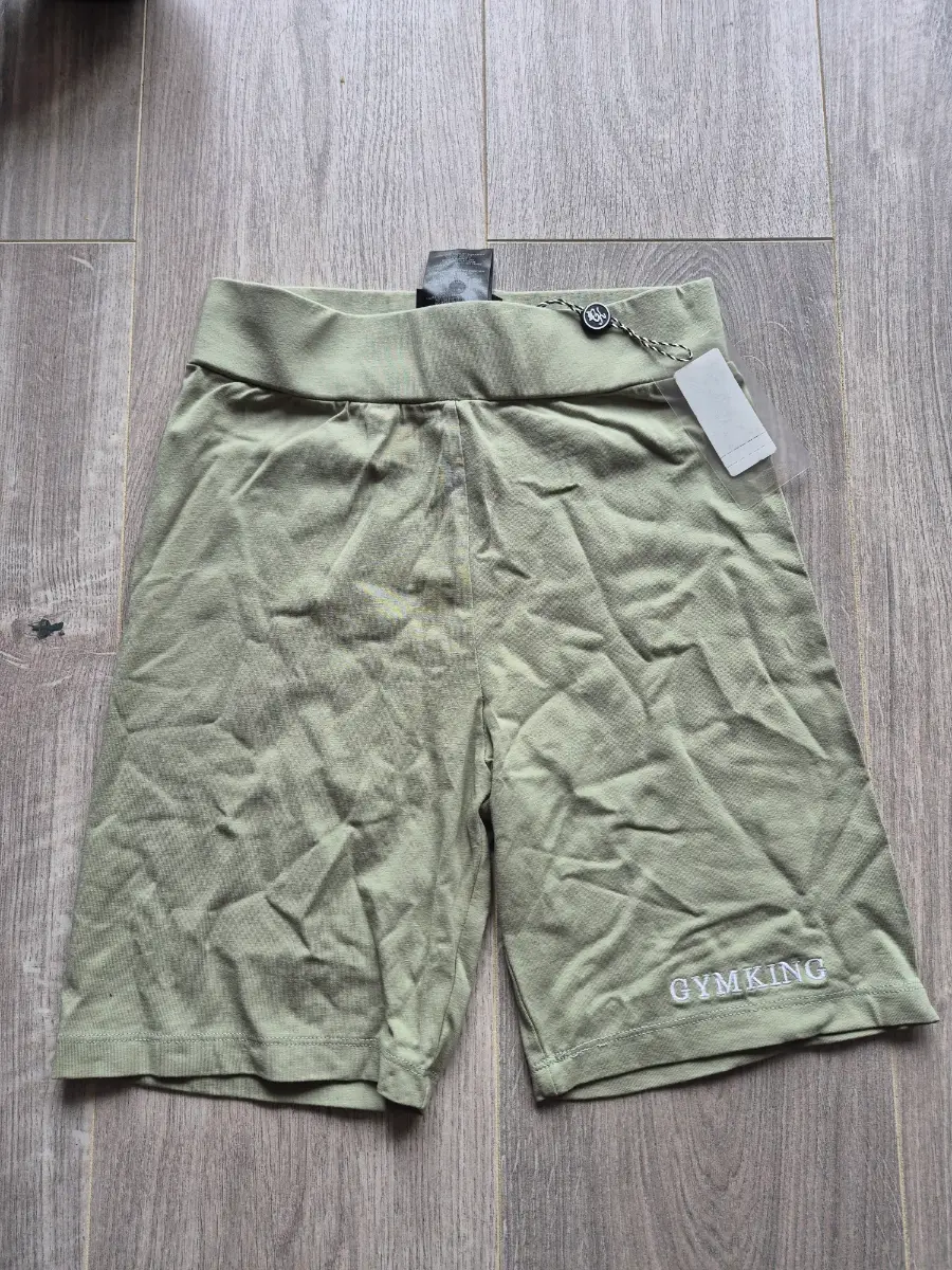 Gymking sage green cycling shorts size 6