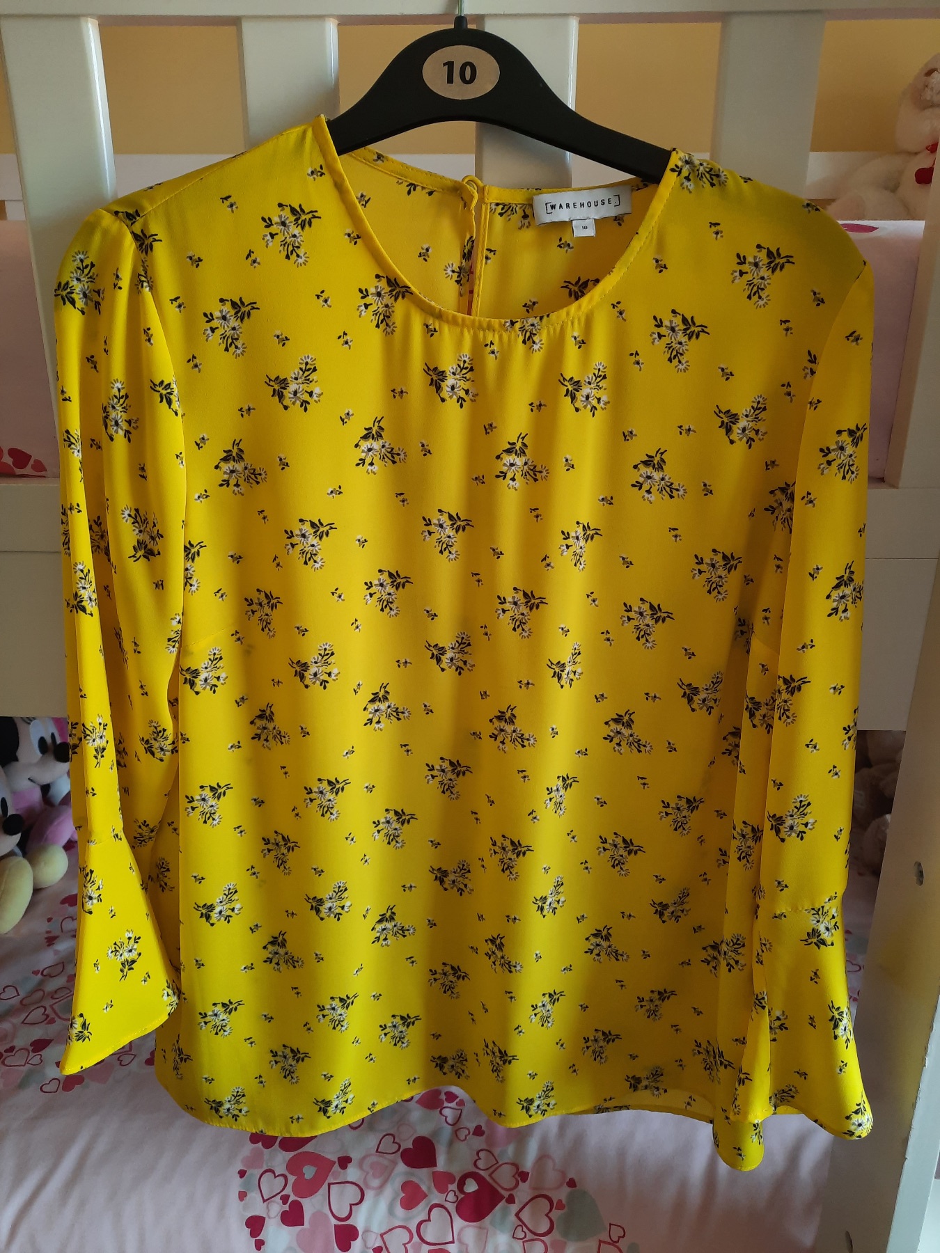 Pretty yellow blouse