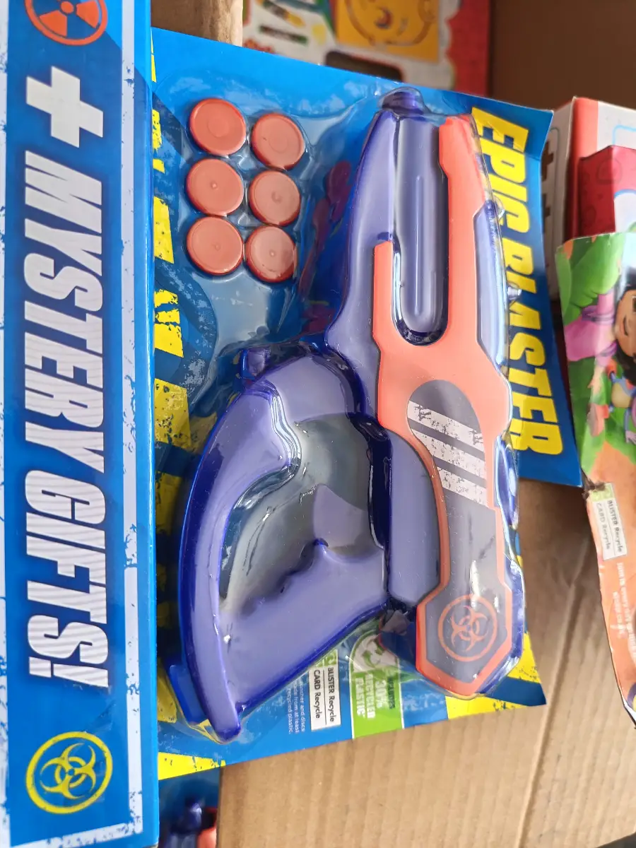 Epic blaster with mystery gift
