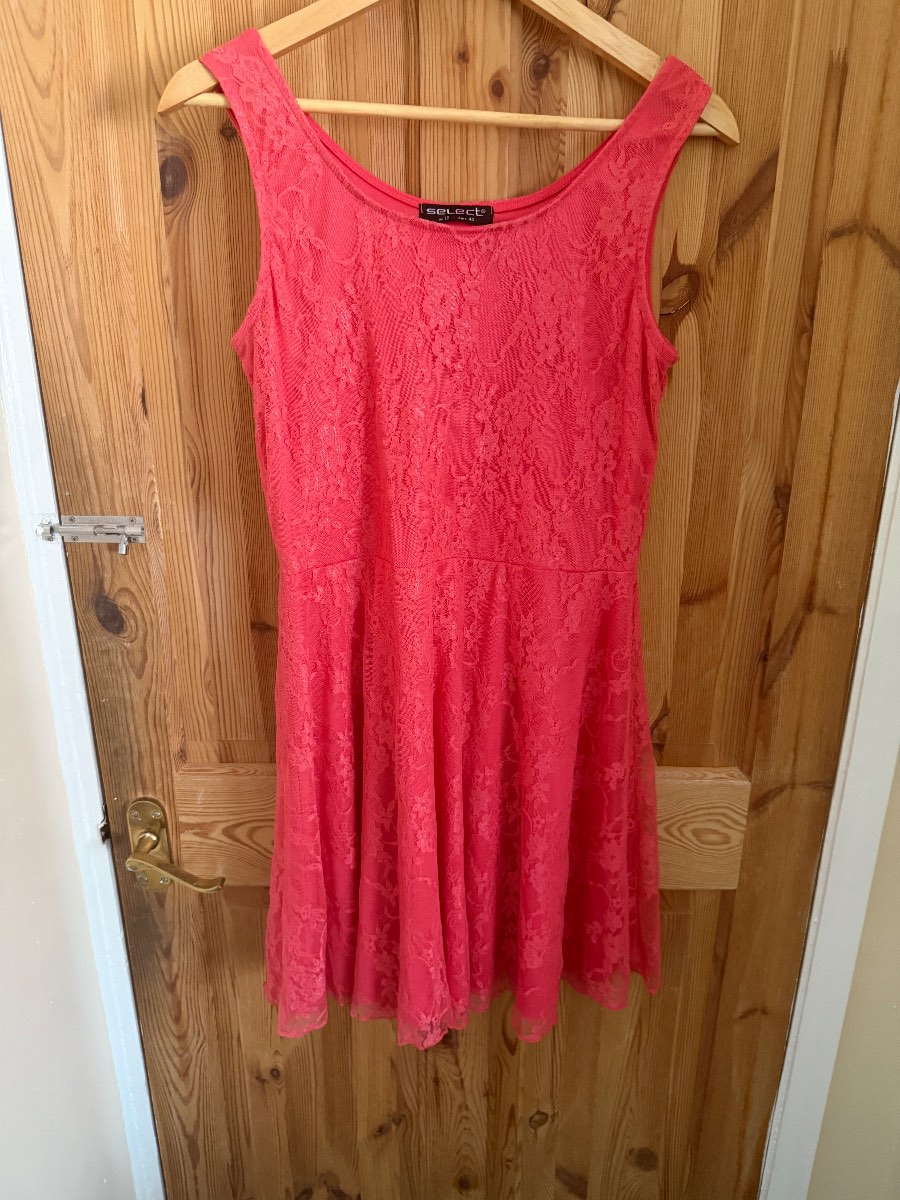 Select Hot Pink Summer Dress Size 16