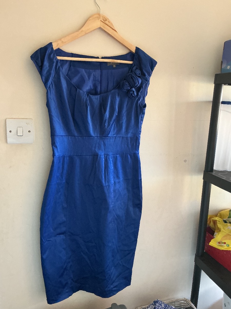 Et Vous Royal Blue Evening Dress size 10
