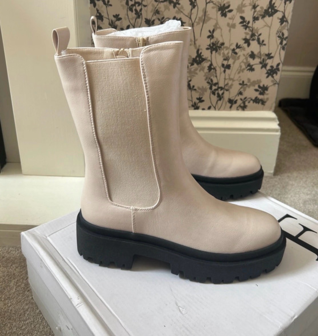 Emma High Ladies Boots Size Uk:4