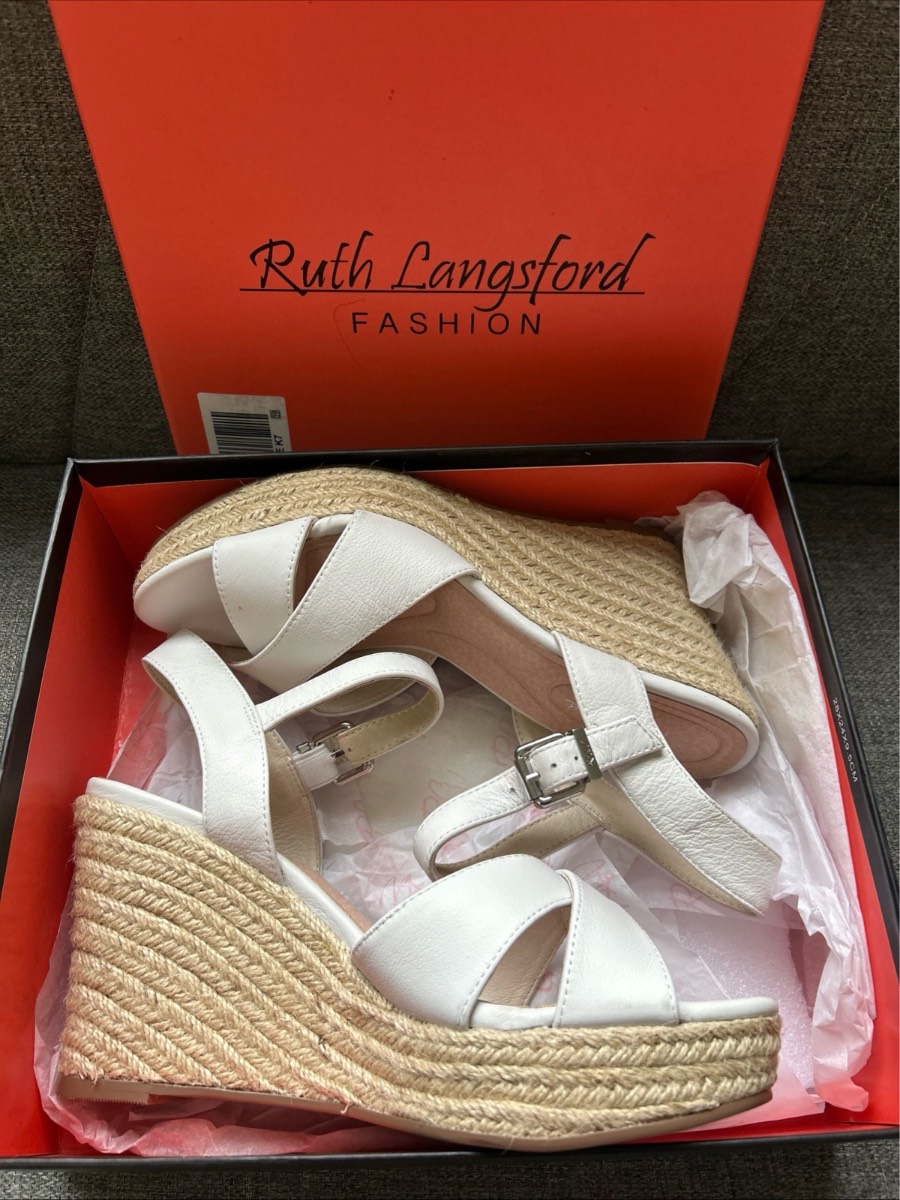 Ruth Langsford wedge women sandals size um:7/40 brand new