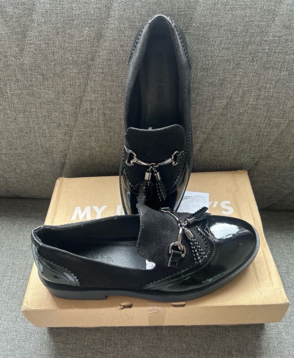 Simply be women slip on shoes