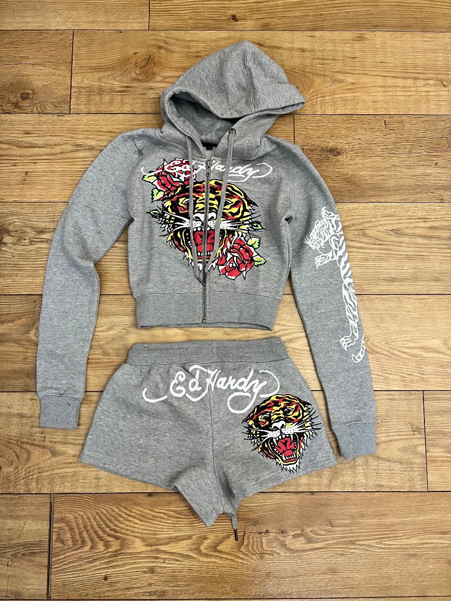 Womens Ed Hardy tracksuit