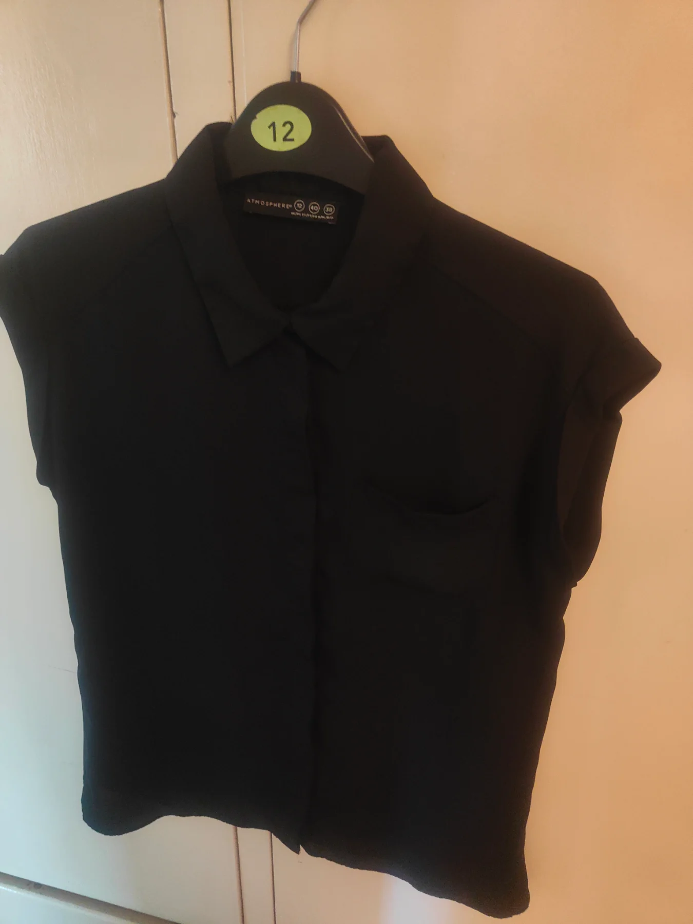 Atmosphere short size 12 black