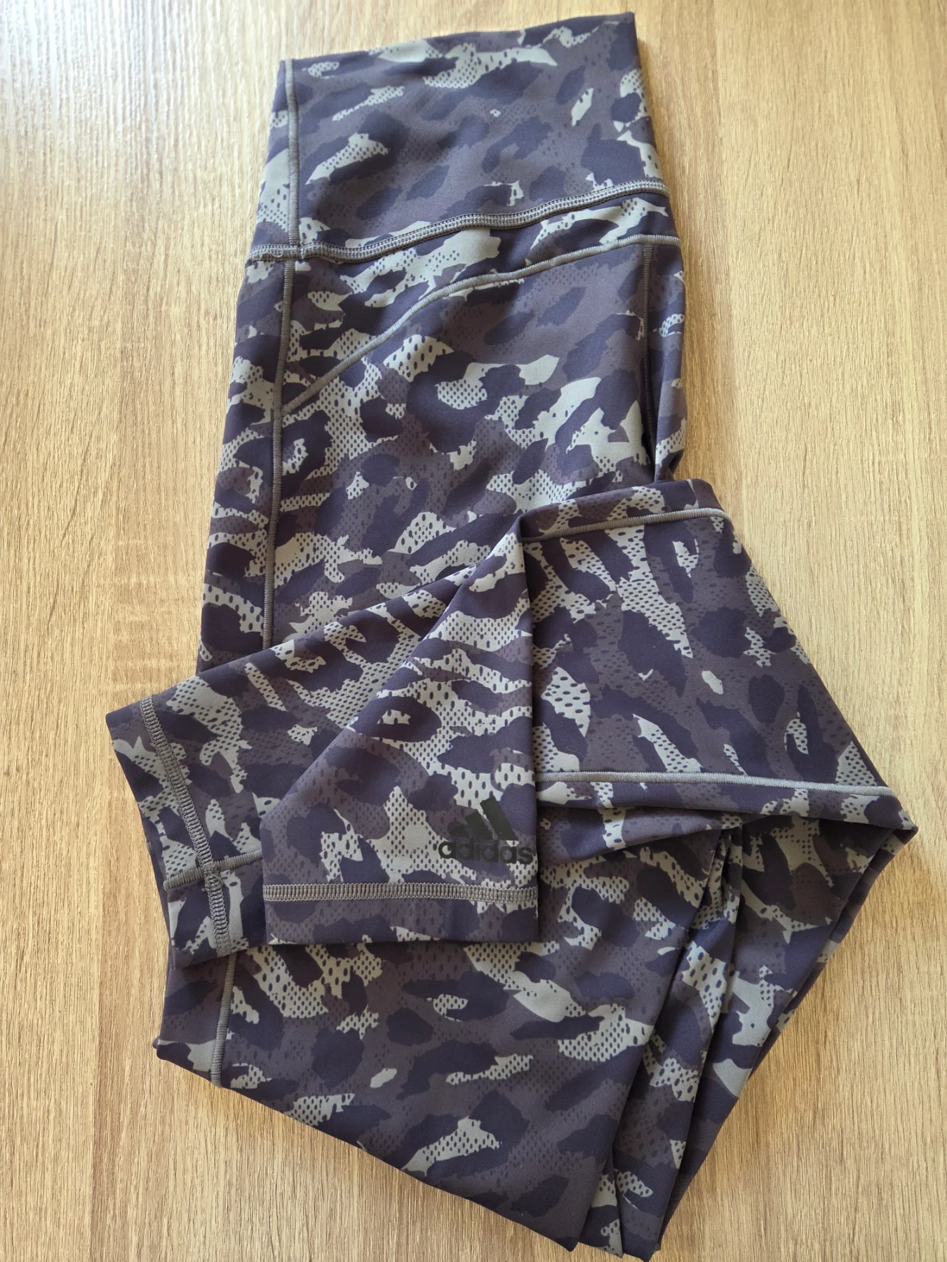 Adidas Womens Leggings Size 12 Medium Camouflage