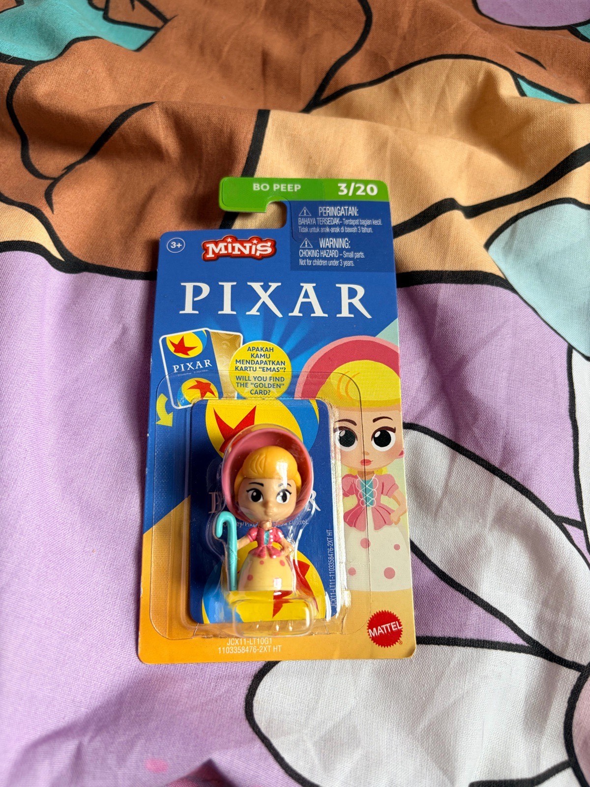 Bo Peep Pixar Minis 3/20 — New Sealed Toy Story Figure