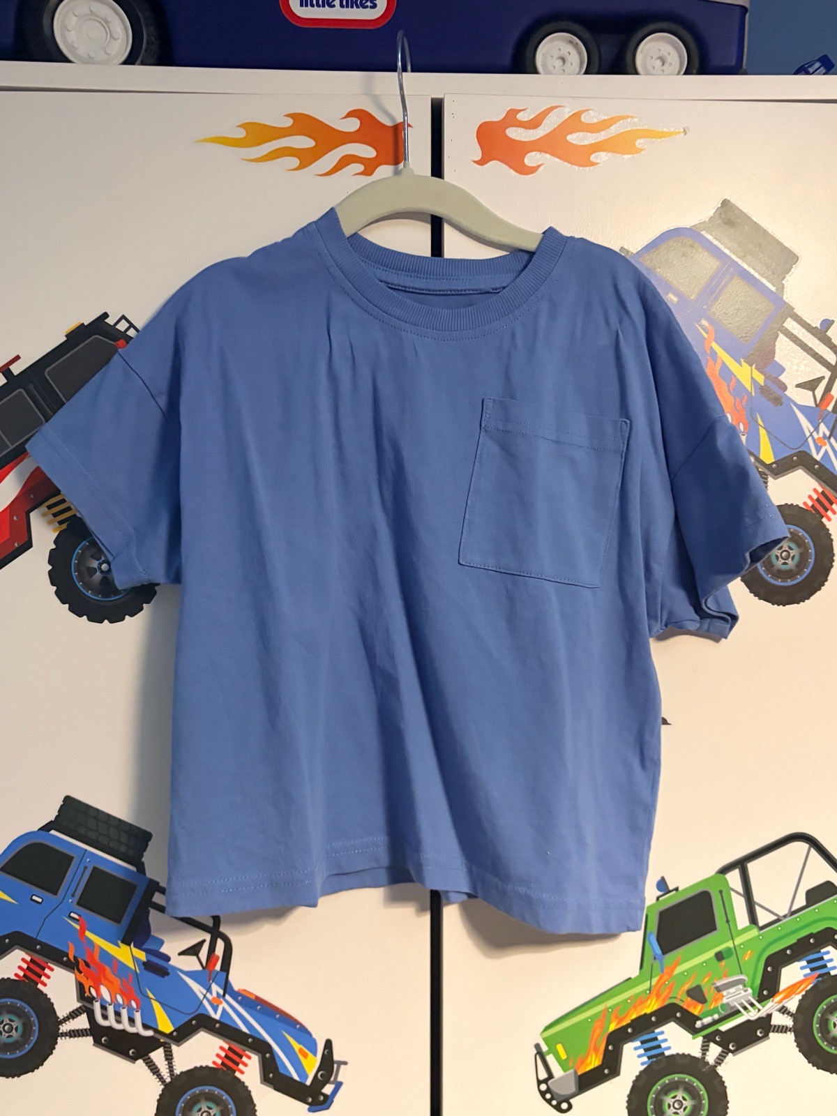 George Blue Pocket T-Shirt Age 3–4