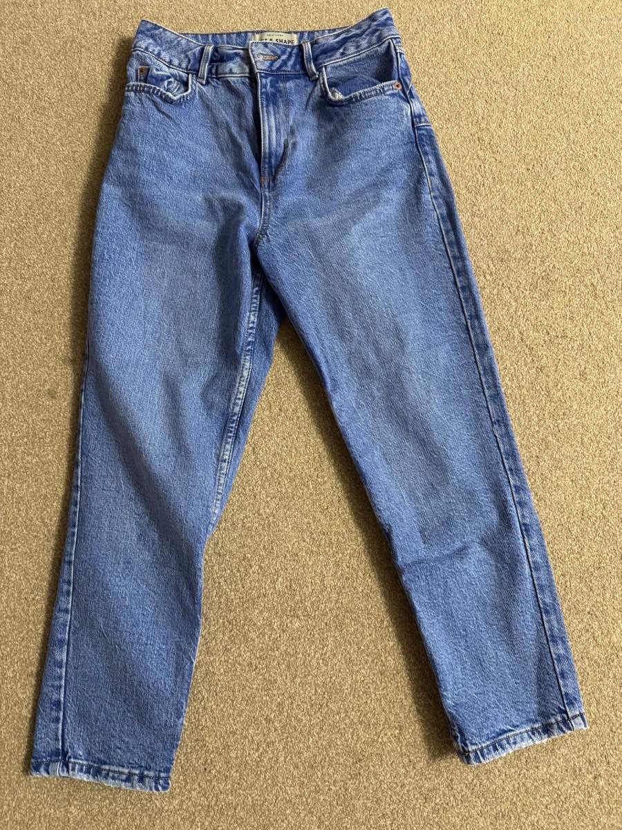 Mom denim jeans blue