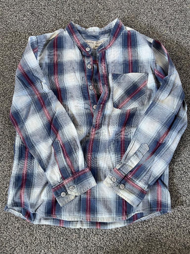 Zara Boys long sleeved shirt. Age 4-5y