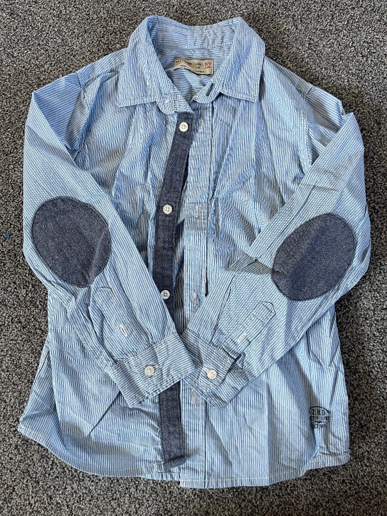 Zara boys long sleeved shirt. Age 5-6y