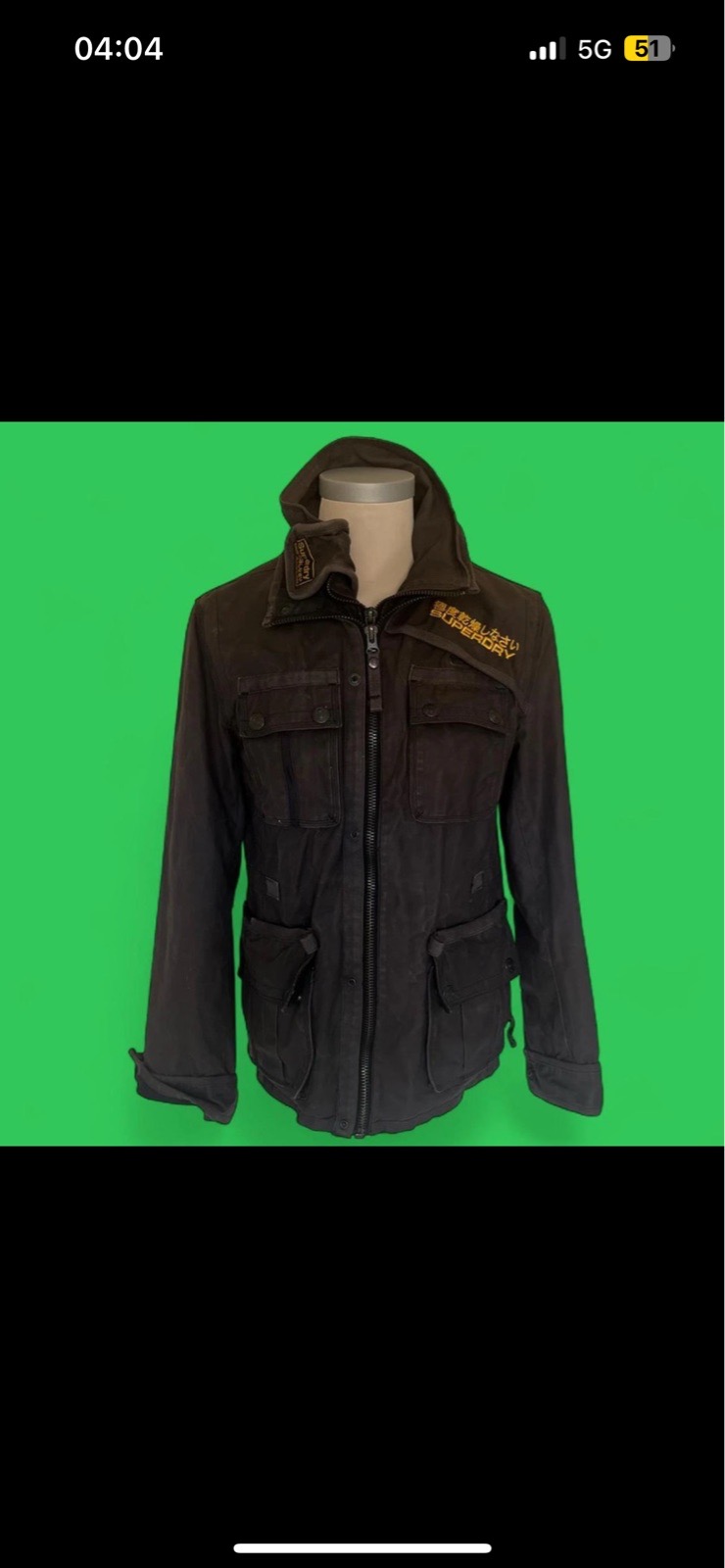 Superdry Motorcycle Jacket Size XL Ton Up 58 500. VGC. Fast Shipping