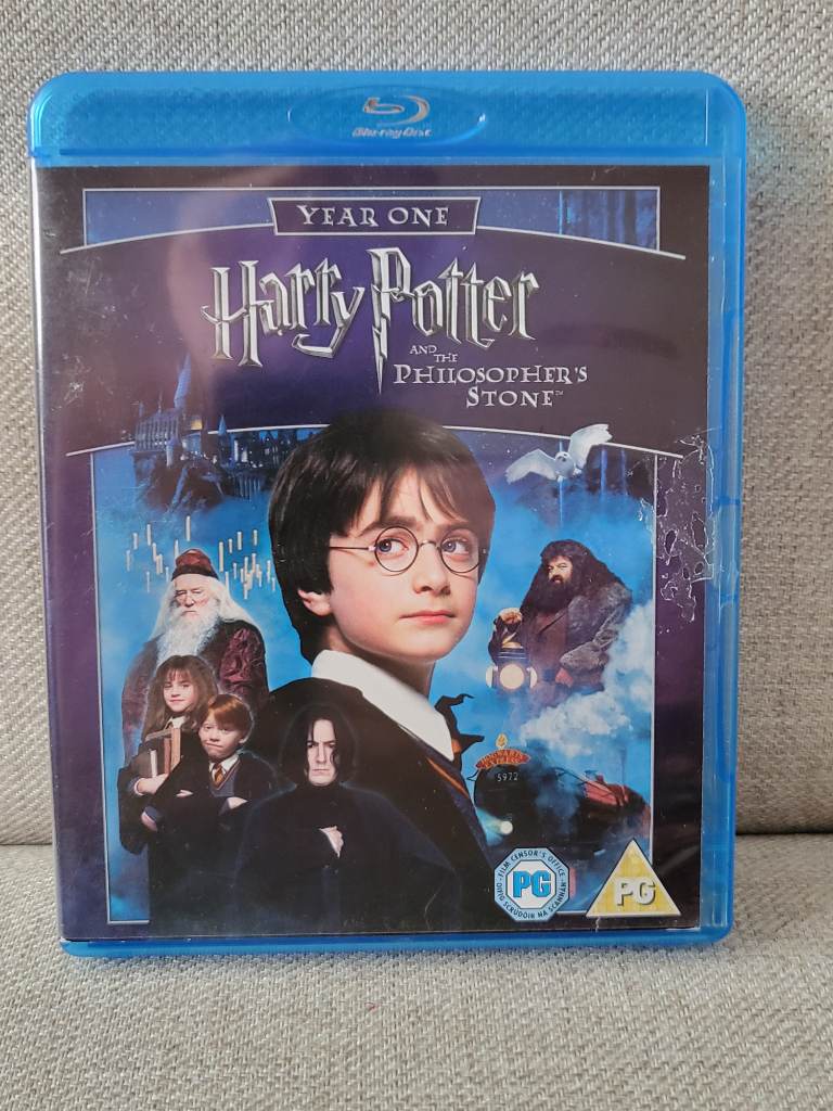 Harry Potter and the Philosopher's Stone Blu-ray disc