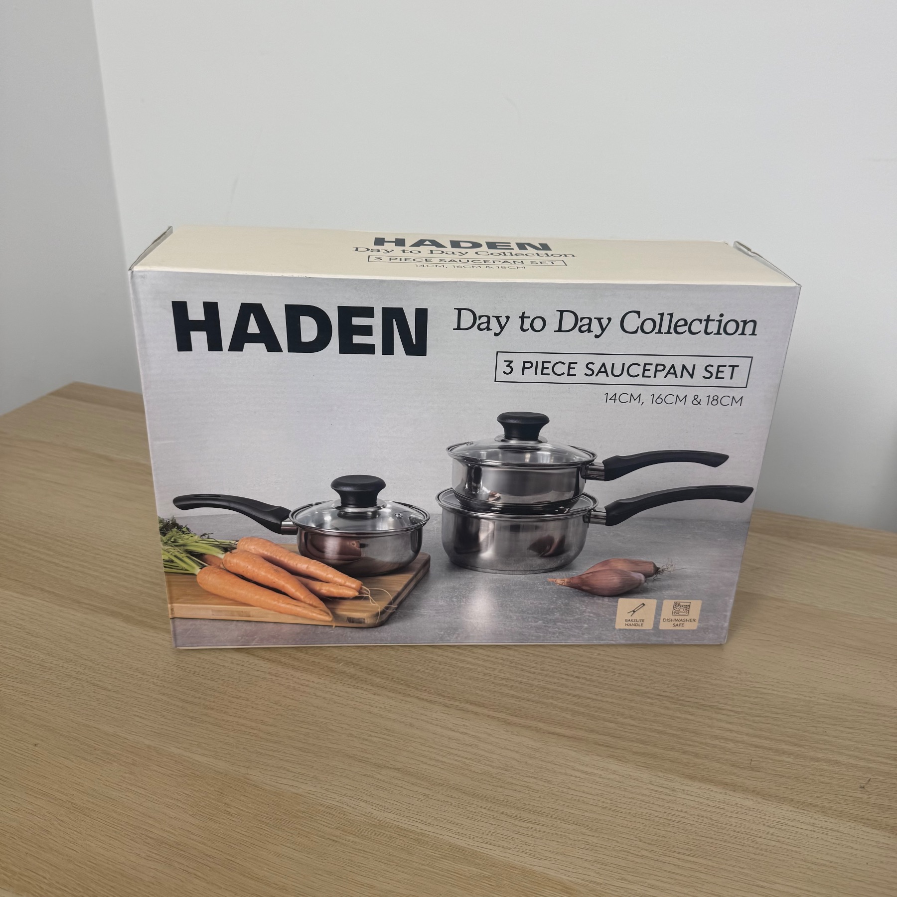 Haden stainless steel pan set - 3
