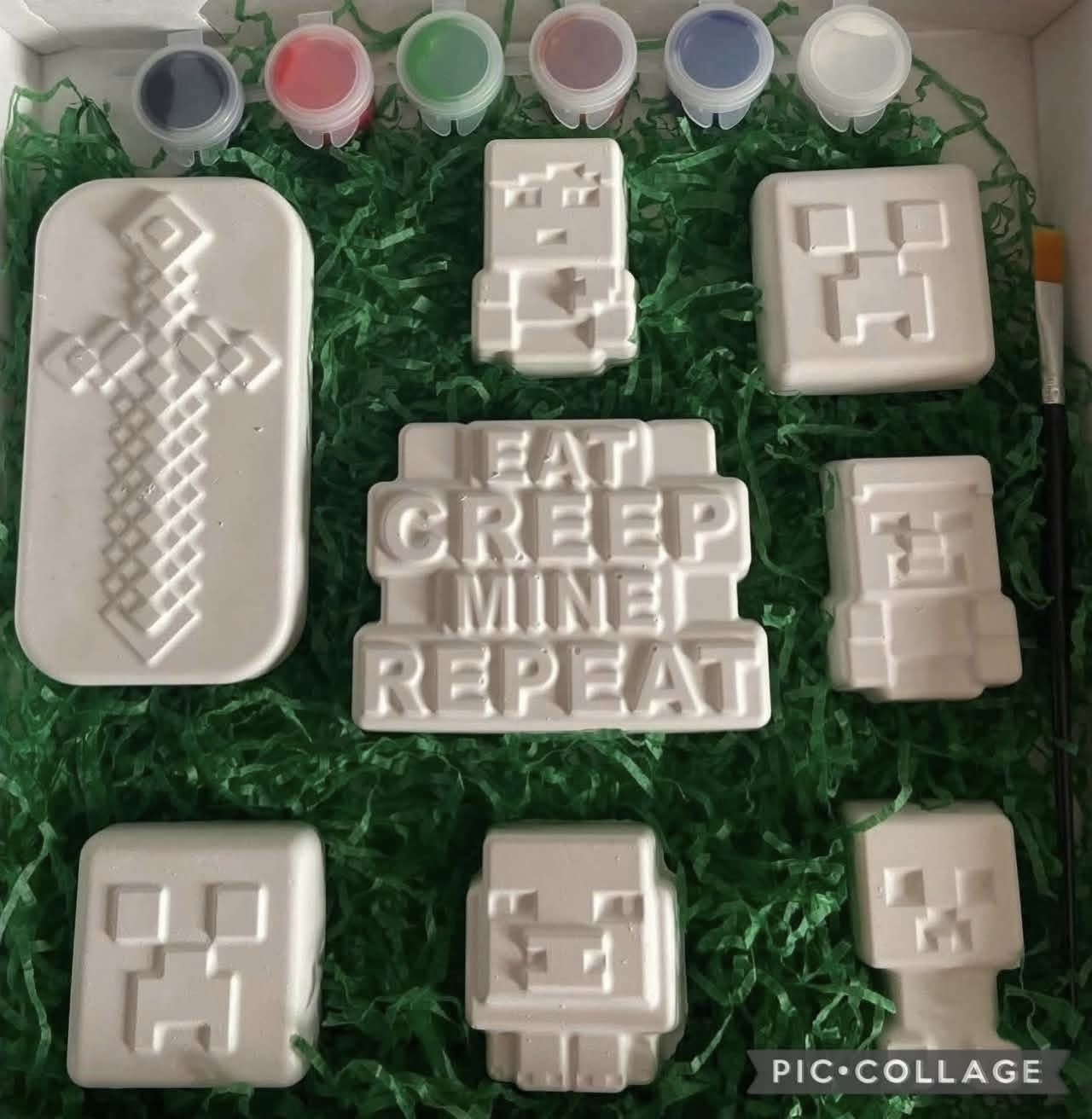 Fortnite paint your own boxed plaster kit for kids