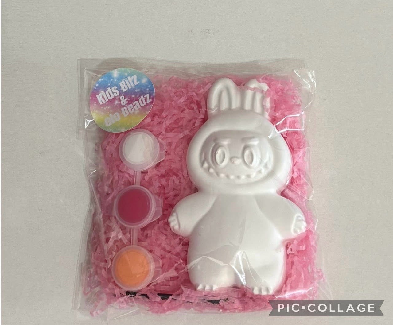 Labubu paint your own party bags