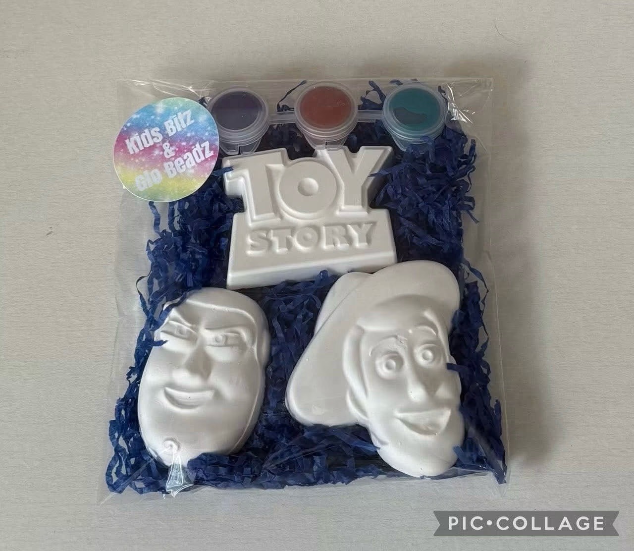 Toy Story paint your own party bags READ DESCRIPTION