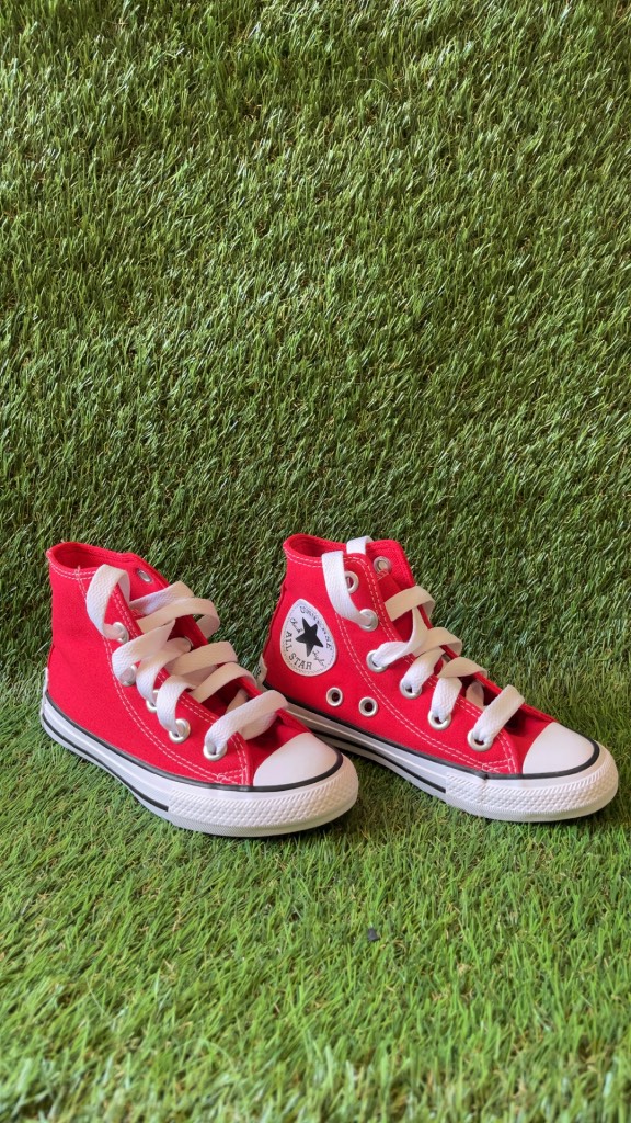 Converse Chuck Taylor All Star High-Top Sneakers – Red