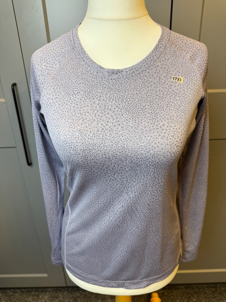 Patagonia Capilene Midweight Baselayer Top Lilac UK 8-10