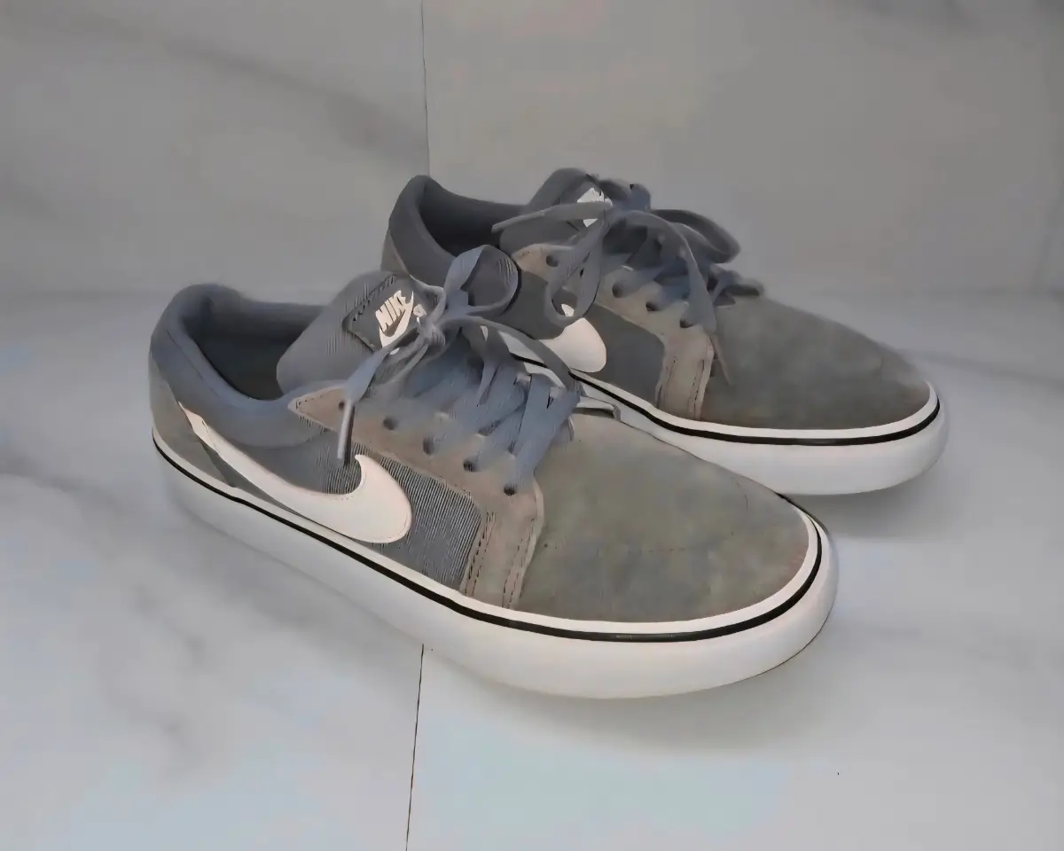 Nike SB Satire Grey Dusk Blue Smart Casual Everyday Summer Trainers Womens Size 4