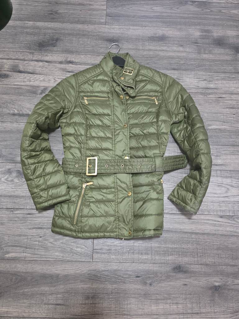 Barbour khaki  padded coat