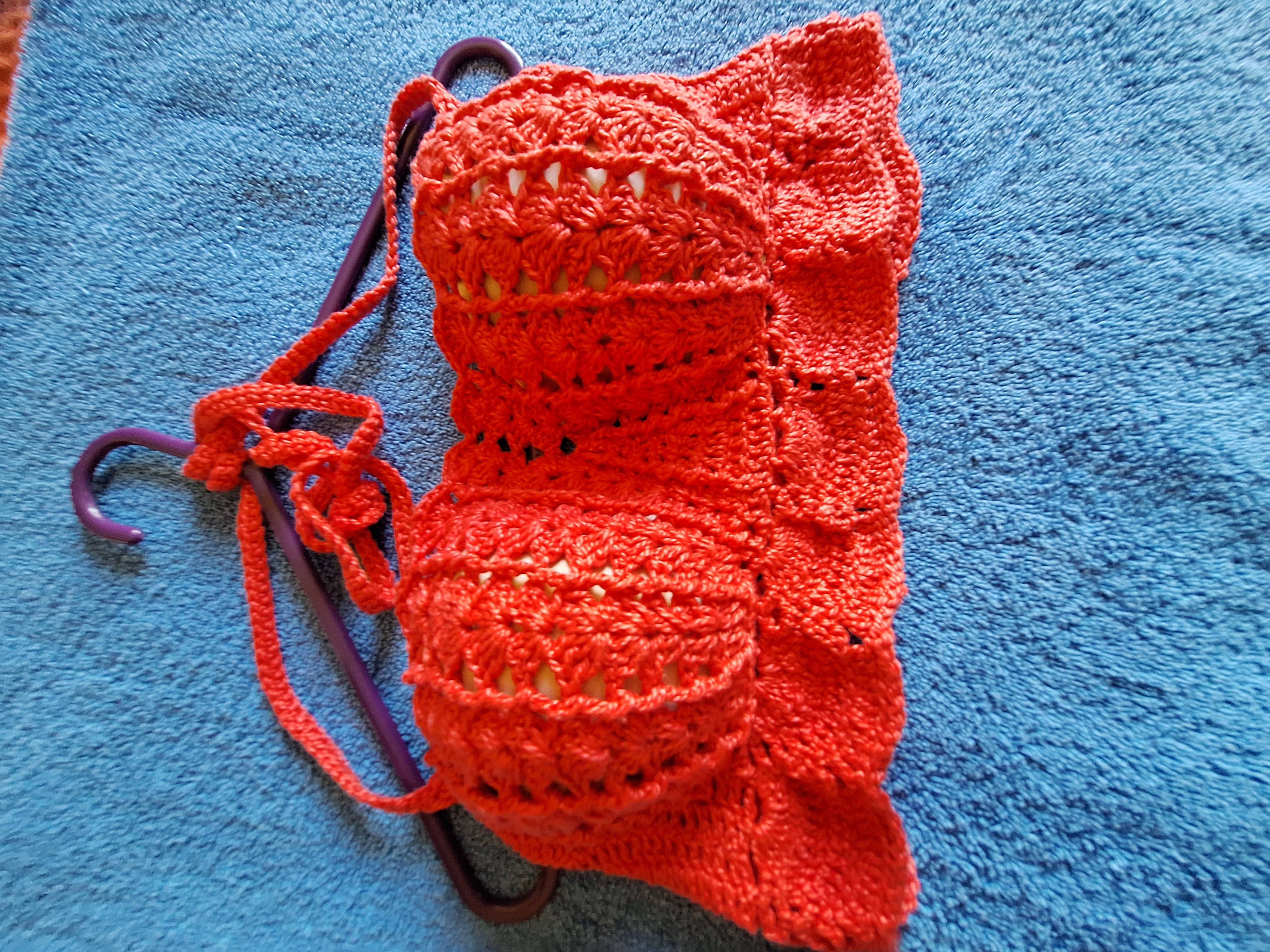 Corset bikini style top