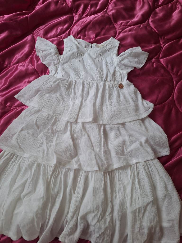 White summer dress by Angel and Rocket